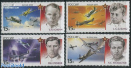 Russia 2014 Air Attacks 4v, Mint NH, Transport - Aircraft & Aviation - Flugzeuge