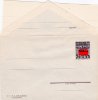 GG: Generalgouvernement: Ganzsachenumschlag U1 Mit Briefbogen - Besetzungen 1938-45