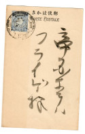 Japan: 1902: Postkarte UPU Jubiläum Tokyo, Orange - Sonstige & Ohne Zuordnung