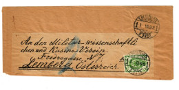Rus: 1892: Streifband Nach Lemberg/Österreich - Altri & Non Classificati