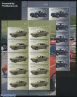 Germany, Federal Republic 2016 Classic Cars, Porsche 911 & Ford Capri 2 M/ss, Mint NH, Transport - Automobiles - Unused Stamps