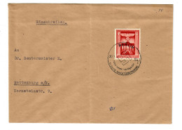 Sonderstempelbeleg: 10 Jahre Machtübernahme 1943 B - Cartas & Documentos