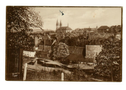 Ansichtskarte Eger 1938 Nach Rottenburg/N - Région Des Sudètes