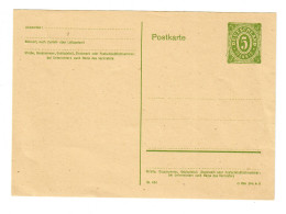 Ganzsache 5 Pfg. - Lettres & Documents