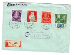 Einschreiben Lorch 1954 Nach Küps - Covers & Documents