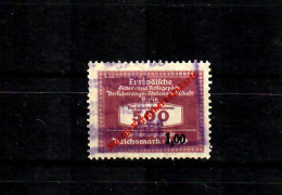 GG: Reisegepäck-Versicherungmarke Mit Eindruck RM Und Überdruck Zahl (Zloty) - Ocupación 1938 – 45