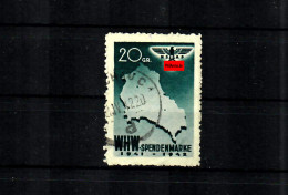 GG: WHW  Spendenmarke Für Das Generalgouvernement, 20 Gr. Gestempelt 1942 - Occupation 1938-45