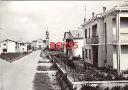 Emilia Romagna-ferrara-formignana Viale Cavour Veduta Case Chiesa Villini Di Viale Cavour Anni 50 60 - Other & Unclassified