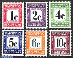South Africa 1968 Postage Due 6v, Mint NH - Other & Unclassified
