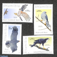 Namibia 2022 Birds Of Prey 4v, Mint NH, Nature - Birds - Birds Of Prey - Namibie (1990- ...)