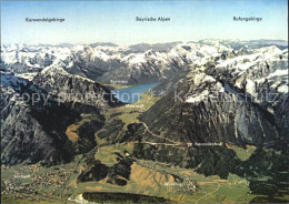 72413435 Jenbach Achenseegebiet Mit Wiesing Maurach Karwendel Bayr Alpen Rofange - Autres & Non Classés