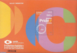 Spain 2022 CESIDA S/s, Mint NH, Health - AIDS - Health - Unused Stamps