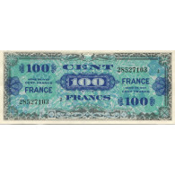 France, 100 Francs, 1944, SUP+, Fayette:VF25.02, KM:123b - 1944 Drapeau/Francia