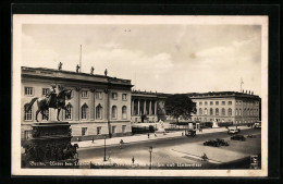 AK Berlin, Unter Den Linden, Friedrichdenkmal Und Universität  - Mitte