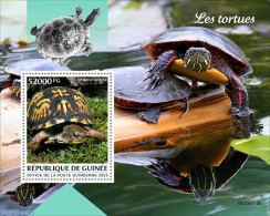 Guinea, Republic 2023 Turtles, Mint NH, Nature - Turtles - Otros & Sin Clasificación