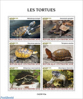 Central Africa 2023 Turtles, Mint NH, Nature - Turtles - Zentralafrik. Republik