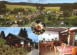 72413380 Lenzkirch Panorama Gaestehaus Silberdistel Gaststube Lenzkirch - Other & Unclassified