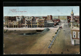 CPA Port-Said, Vue Générale Du Village Arabe  - Altri & Non Classificati