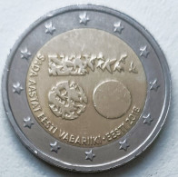 Piéce 2 Euros Commémorative Estonie 2018 100 Ans De La République D'Estonie - Estonia
