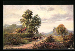 Künstler-AK Raphael Tuck & Sons Nr. 1533: Hayes /Kent, Elm Cottage  - Tuck, Raphael
