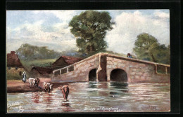 Künstler-AK Raphael Tuck & Sons Nr. 7129: Kent, Bridge At Eynsford  - Tuck, Raphael