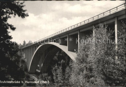 72413335 Hermsdorf Thueringen Teufelsbruecke Hermsdorf - Autres & Non Classés