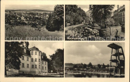 72413324 Markneukirchen Panorama Thaelmann Platz Gewerbemuseum Schwimmbad Markne - Markneukirchen