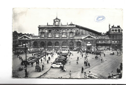 CPA PHOTO DPT 59 LILLE, LA GARE En 1956! - Lille