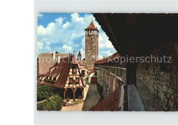 72413275 Rothenburg Tauber Wehrgang Mit Alter Schmiede Rothenburg - Rothenburg O. D. Tauber