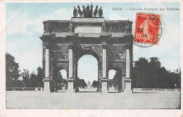 75-PARIS ARC DE TRIOMPHE DES TUILERIES-N°5178-D/0073 - Arc De Triomphe