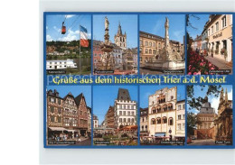 72413156 Trier Historische Stadt Brunnen Zurlaubener Ufer Roter Turm Dreikoenige - Trier