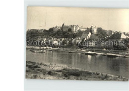 72413126 Pirna Uferpartie An Der Elbe Blick Zum Schloss Pirna - Pirna