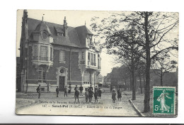 CPA DPT 62 ST POL, ENTREE DE LA RUE DES FRUGES En 1914! - Saint Pol Sur Ternoise