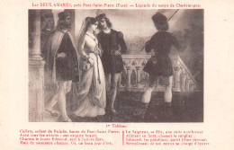 27-LES DEUX AMANTS LEGENDE DU TEMPS DE CHARLEMAGNE-N°5179-F/0325 - Altri & Non Classificati