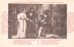 27-LES DEUX AMANTS LEGENDE DU TEMPS DE CHARLEMAGNE-N°5179-F/0323 - Altri & Non Classificati