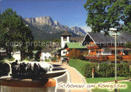 72413054 Schoenau Koenigssee Unterstein Blick Auf Untersberg Schoenau - Otros & Sin Clasificación