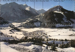 72413029 Bad Oberdorf Blick Von Jochkanzel Winter Bergpanorama Bad Oberdorf - Hindelang