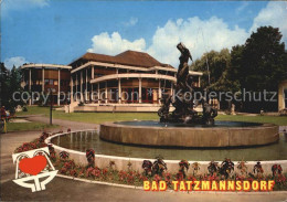 72413020 Bad Tatzmannsdorf Burgenland Kurplatz Kurmittelhaus Brunnen Bad Tatzman - Autres & Non Classés