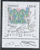 FRANCE 2021 METIERS D ART VTRAILLISTE NEUF YT 5471 - Unused Stamps