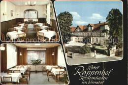 72412982 Hedemuenden Hotel-Restaurant Rappenhof Hann. Muenden - Hannoversch Muenden