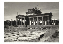 72412966 Berlin Baustelle Brandenburger Tor Berlin - Andere & Zonder Classificatie