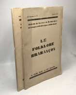 Le Folklore Brabançon 12e Année (1933) - N°71 + 72 --- 2 Numéros - History