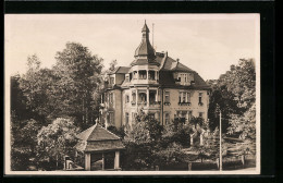 Foto-AK Dresden-Blasewitz, Villa Emserallee 14, Goetheallee  - Dresden