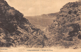 83-ILE DE PORQUEROLLES GORGES DU LOUP-N°5181-F/0373 - Andere & Zonder Classificatie