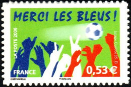 France Sport Football N° 3936 B ** Ou 85 B Autoadhésif - Coupe Du Monde 2006. Merci Les Bleus - 2006 – Alemania