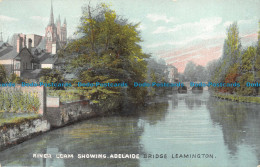 R144811 River Leam Showing Adelaide Bridge Leamington. The London View - Other & Unclassified