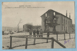 UR0063  CPA  SAULCY-SUR-MEURTHE (Vosges)  GUERRE 1914-15    -   Maisons Et Moulin Rhor En Ruines  +++ - Autres & Non Classés