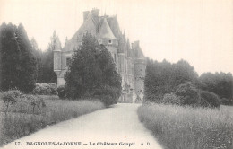 61-BAGNOLES DE L ORNE LE CHÂTEAU GOUPIL-N°5182-G/0185 - Bagnoles De L'Orne