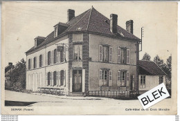 89 . Yonne . Senan  : Café - Hotel De La Croix Blanche . - Other & Unclassified