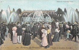 78-VERSAILLES LES JARDINS LES GRANDES EAUX-N°5183-E/0197 - Versailles (Castillo)